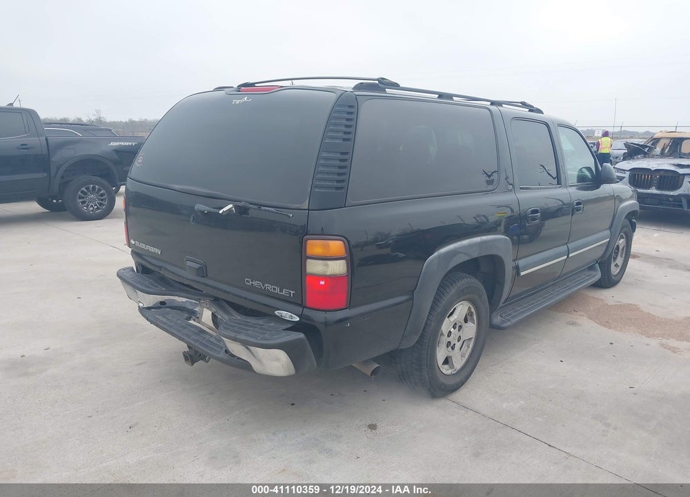 2004 CHEVROLET SUBURBAN 1500 LT VIN: 3GNEC16Z64G113436