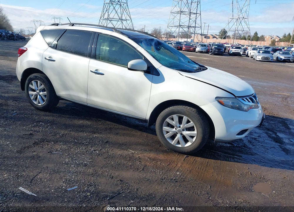 2014 NISSAN MURANO SL VIN: JN8AZ1MWXEW521024
