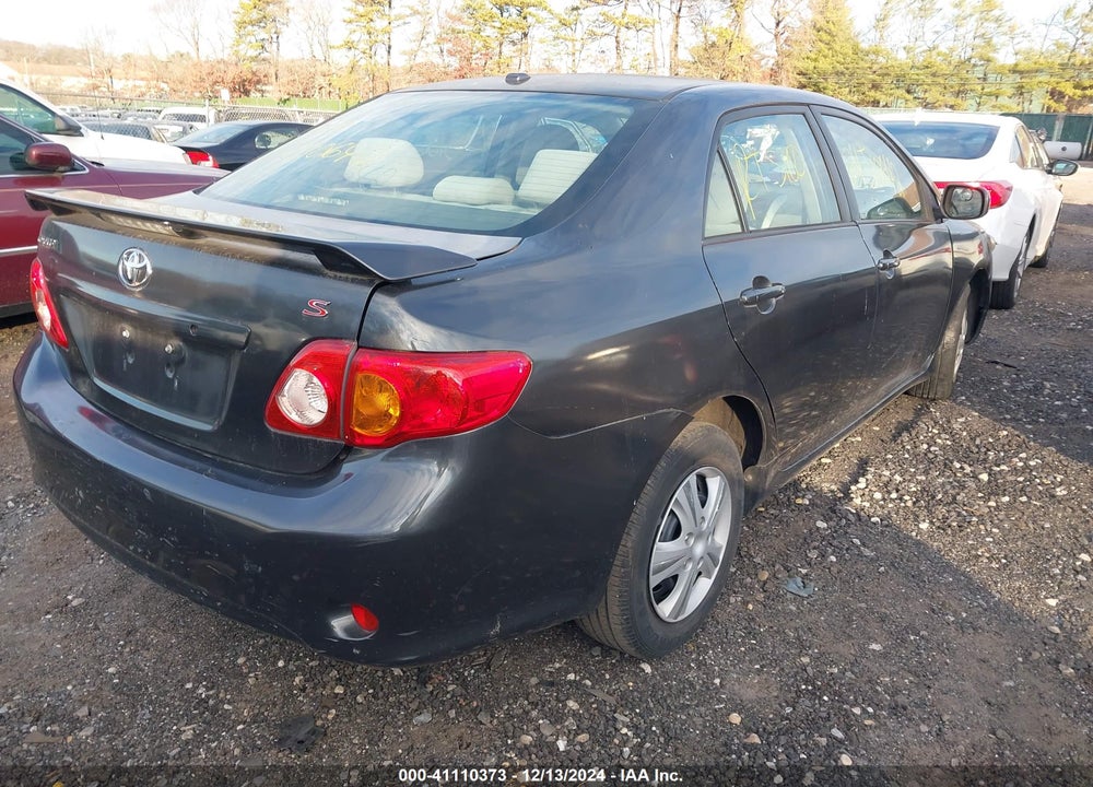2009 TOYOTA COROLLA LE VIN: 2T1BU40E29C126864
