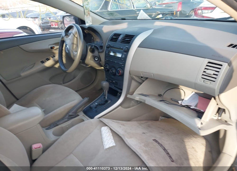 2009 TOYOTA COROLLA LE VIN: 2T1BU40E29C126864