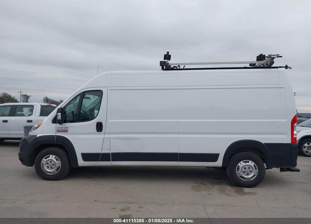 2021 RAM PROMASTER 2500 HIGH ROOF 159 WB VIN: 3C6LRVDG1ME583044