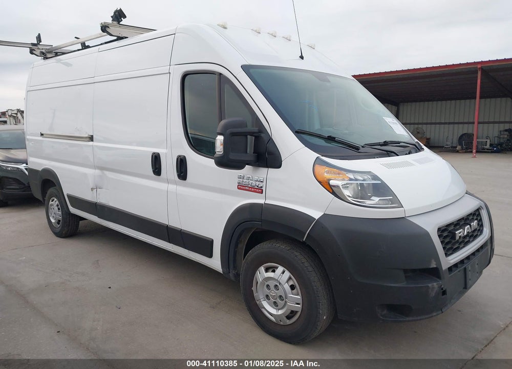 2021 RAM PROMASTER 2500 HIGH ROOF 159 WB VIN: 3C6LRVDG1ME583044
