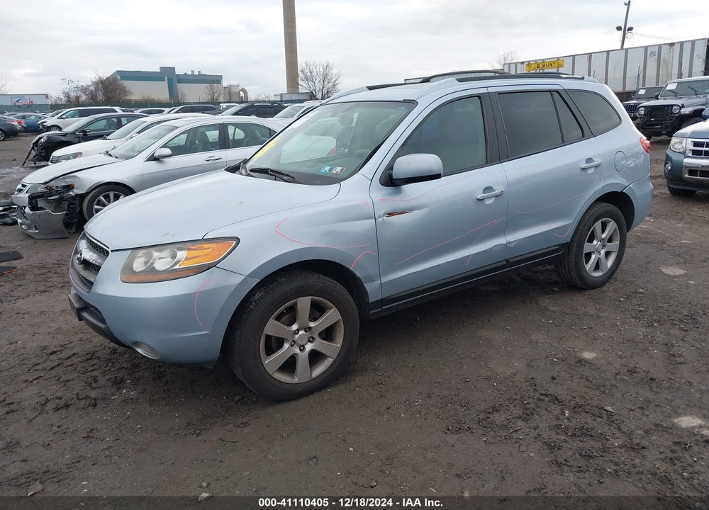 2007 HYUNDAI SANTA FE LIMITED/SE VIN: 5NMSH73E37H045655
