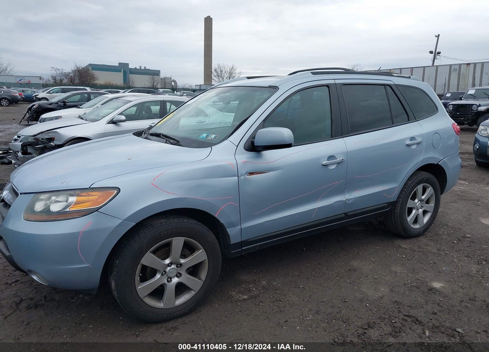 2007 HYUNDAI SANTA FE LIMITED/SE VIN: 5NMSH73E37H045655