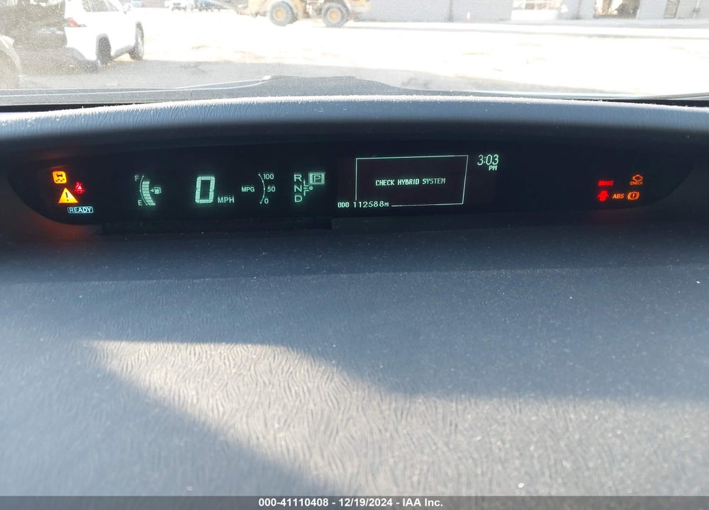 2011 TOYOTA PRIUS TWO VIN: JTDKN3DU8B1413032