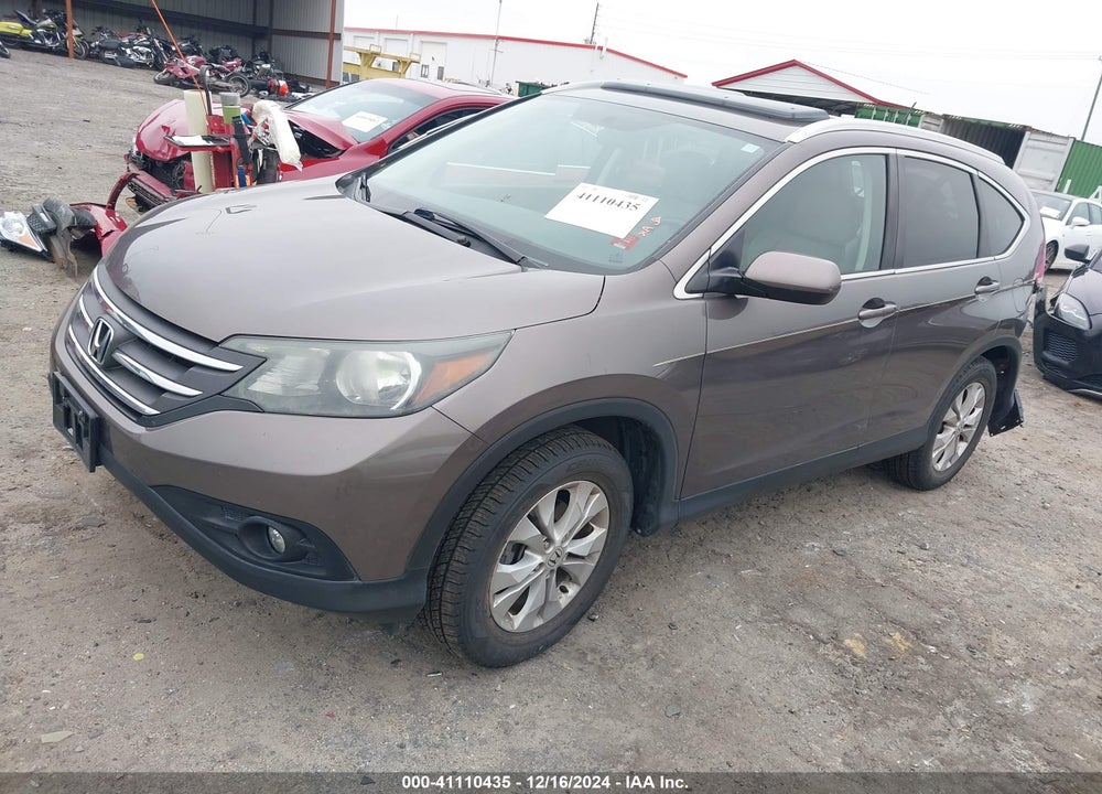 2014 HONDA CR-V EX-L VIN: 2HKRM4H77EH661880