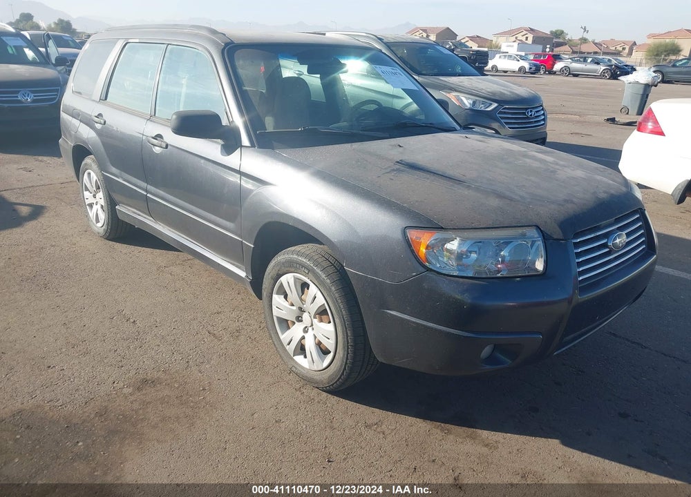 2008 SUBARU FORESTER 2.5X VIN: JF1SG63628G718357