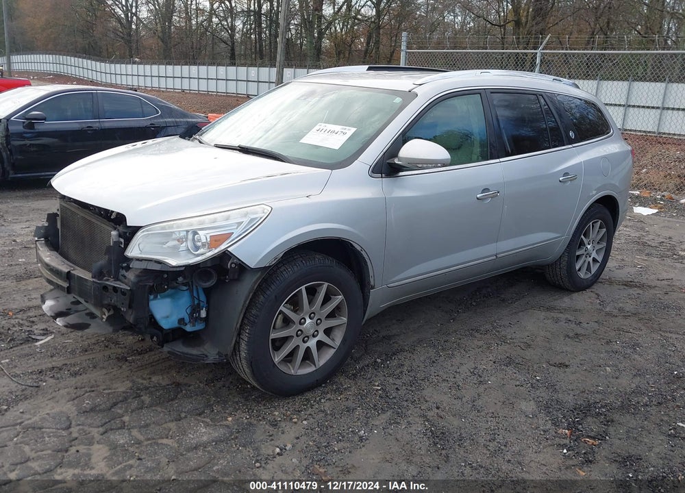 2016 BUICK ENCLAVE LEATHER VIN: 5GAKRBKD0GJ129016