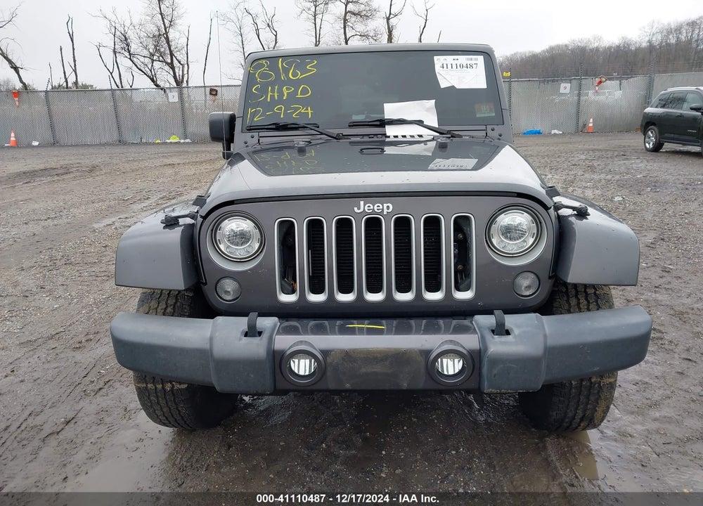 2018 JEEP WRANGLER JK UNLIMITED SAHARA 4X4 VIN: 1C4BJWEG5JL833534