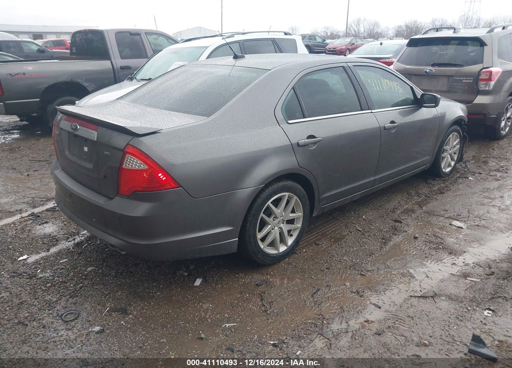 2012 FORD FUSION SEL VIN: 3FAHP0JA0CR436203