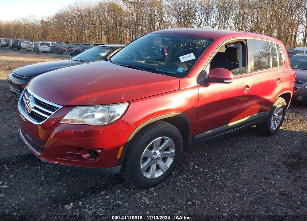 2009 VOLKSWAGEN TIGUAN S/SE/SEL VIN: WVGAV75N09W000735