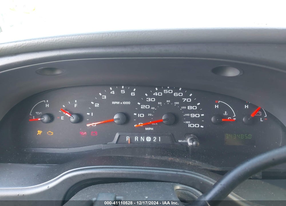 2007 FORD E-350 SUPER DUTY COMMERCIAL/RECREATIONAL VIN: 1FTSE34L47DA74900