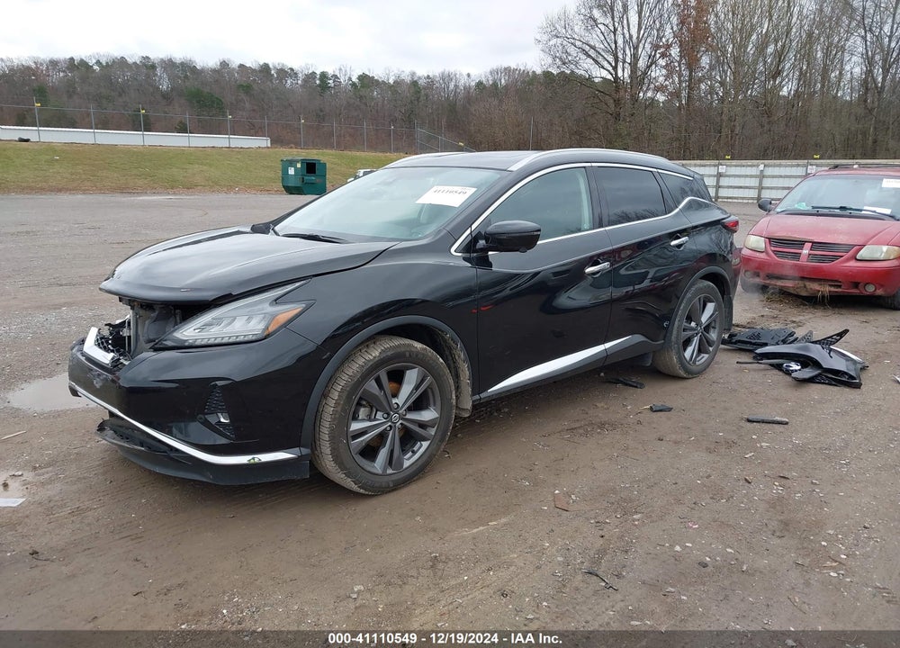 2020 NISSAN MURANO PLATINUM FWD VIN: 5N1AZ2DJ9LN174869