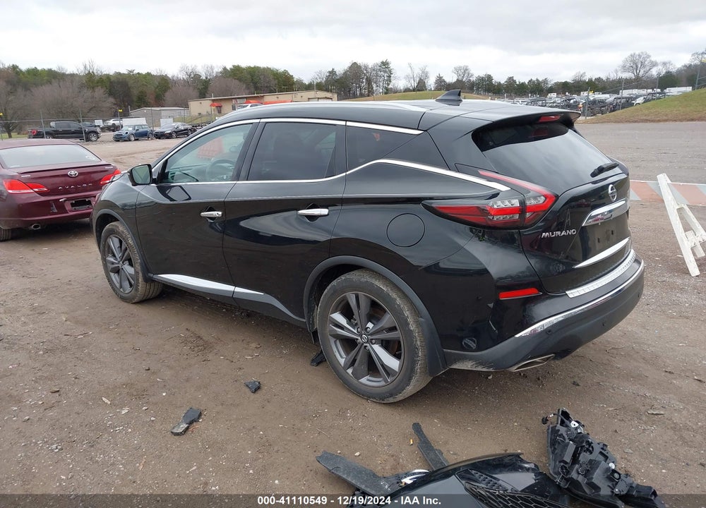 2020 NISSAN MURANO PLATINUM FWD VIN: 5N1AZ2DJ9LN174869