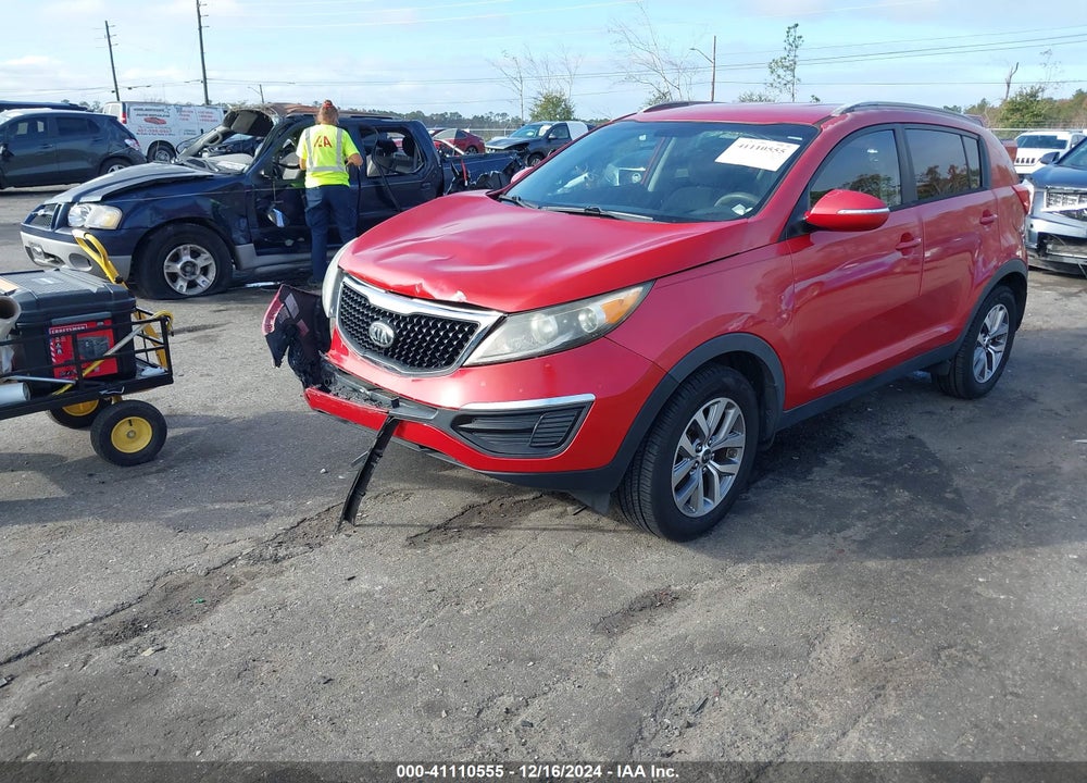 2015 KIA SPORTAGE LX VIN: KNDPB3AC2F7696203