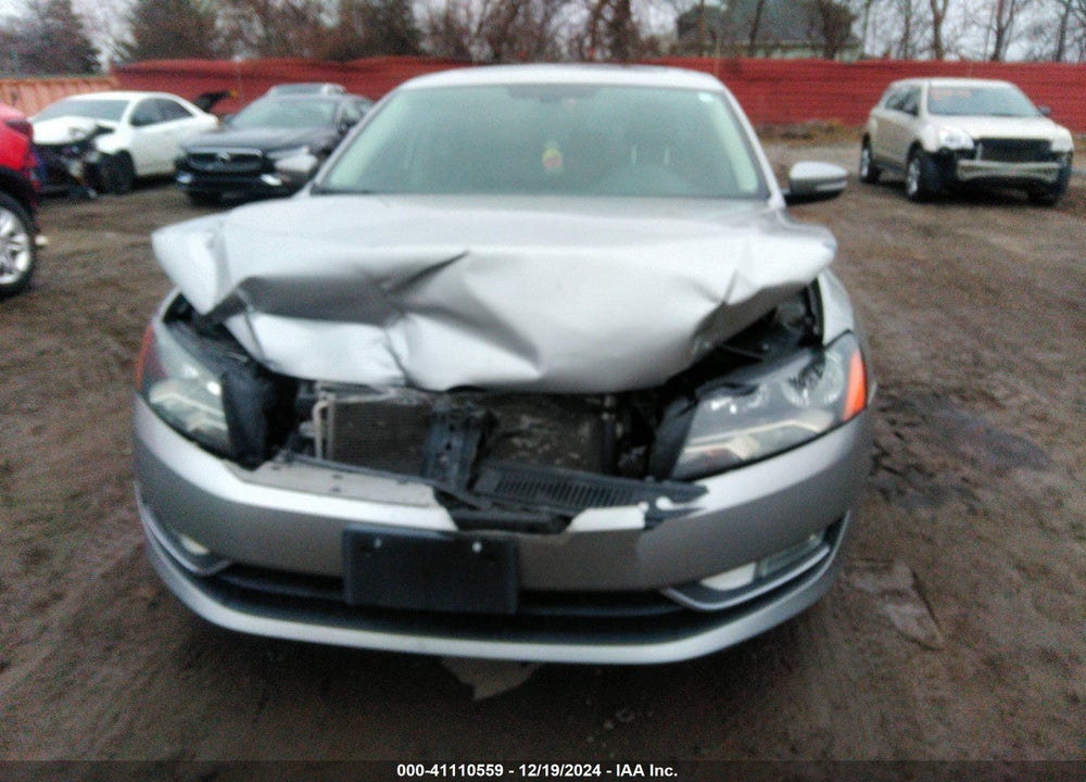 2013 VOLKSWAGEN PASSAT VIN: 1VWCN7A39DC062319