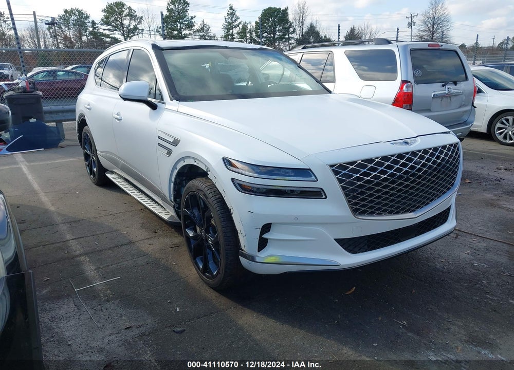 2022 GENESIS GV80 3.5T AWD PRESTIGE SIGNATURE VIN: KMUHCESC0NU087782