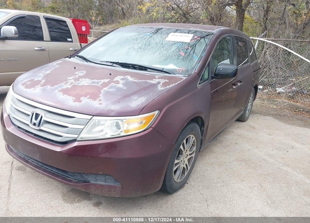 2011 HONDA ODYSSEY EX VIN: 5FNRL5H40BB069326