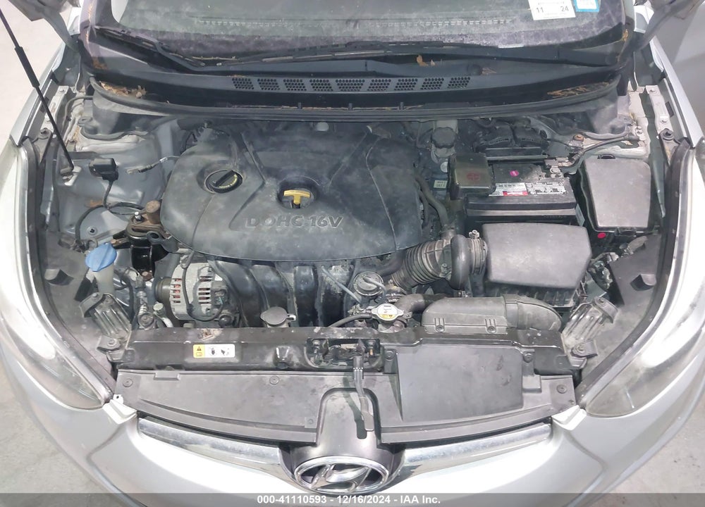 2014 HYUNDAI ELANTRA VIN: 5NPDH4AE0EH519717