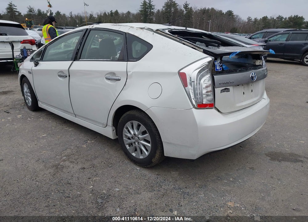 2012 TOYOTA PRIUS PLUG-IN VIN: JTDKN3DPXC3017815