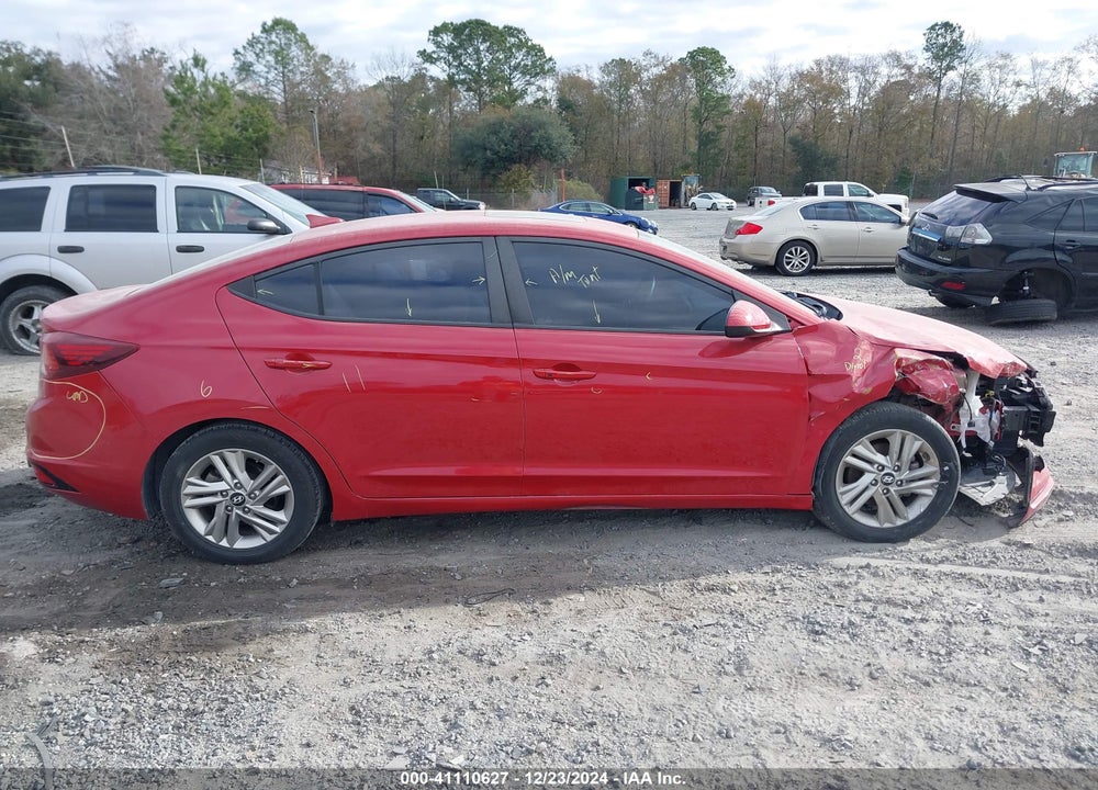 2019 HYUNDAI ELANTRA VALUE EDITION VIN: 5NPD84LF4KH451195