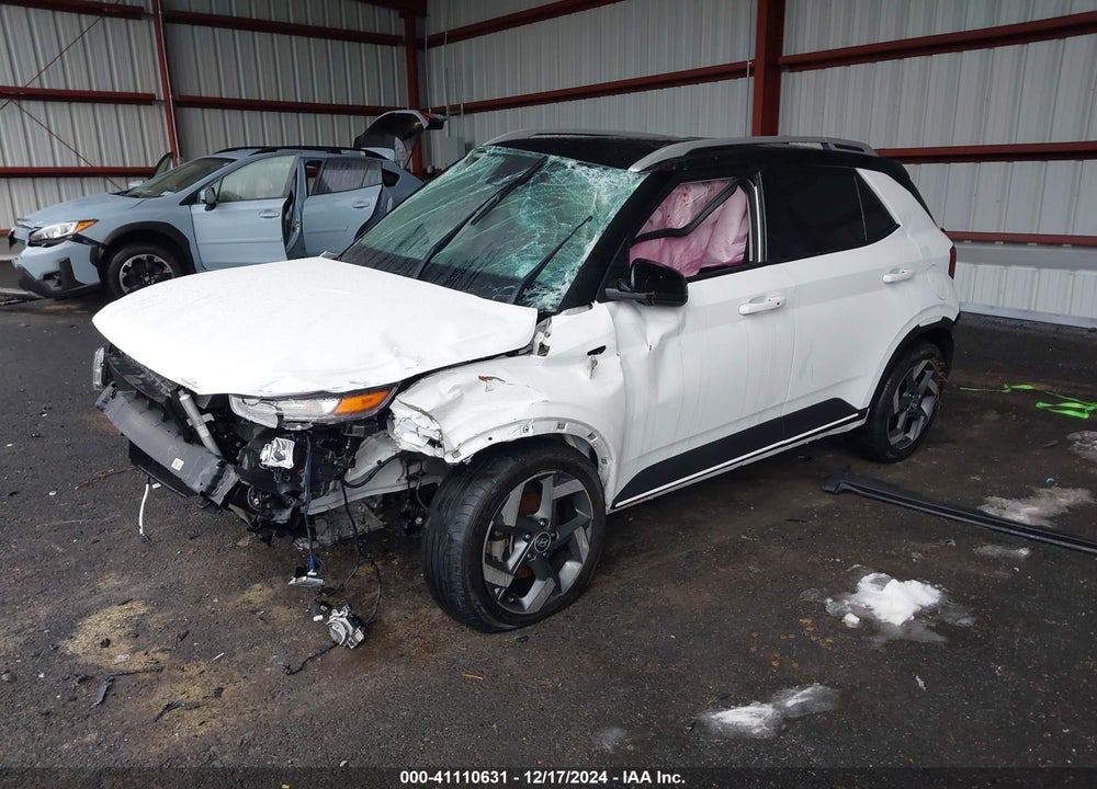 2022 HYUNDAI VENUE LIMITED VIN: KMHRC8A38NU165893