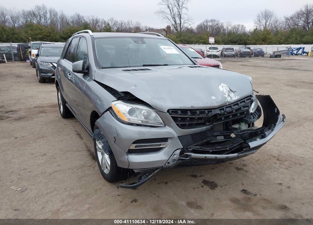 2015 MERCEDES-BENZ ML 350 4MATIC VIN: 4JGDA5HBXFA475820