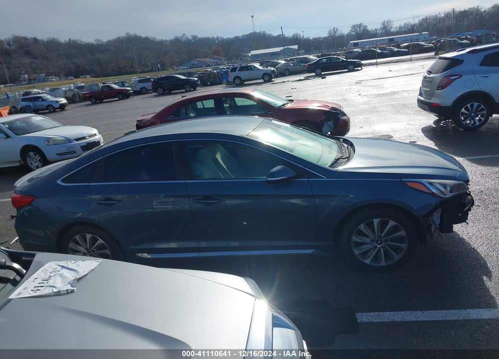 2015 HYUNDAI SONATA SPORT VIN: 5NPE34AF3FH107398