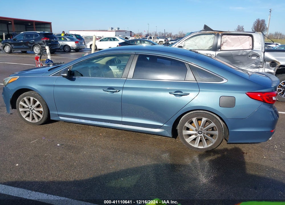 2015 HYUNDAI SONATA SPORT VIN: 5NPE34AF3FH107398