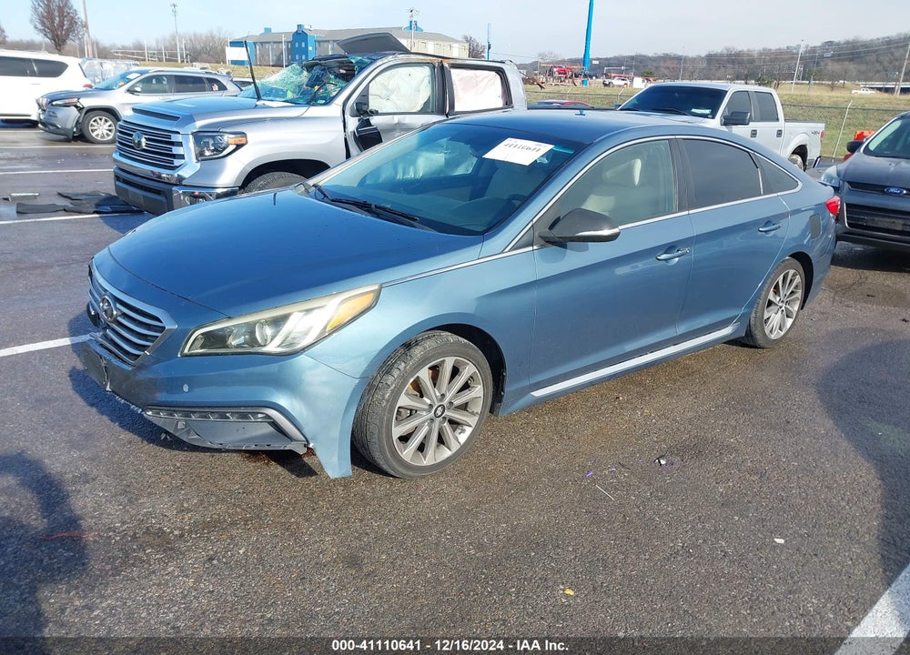 2015 HYUNDAI SONATA SPORT VIN: 5NPE34AF3FH107398