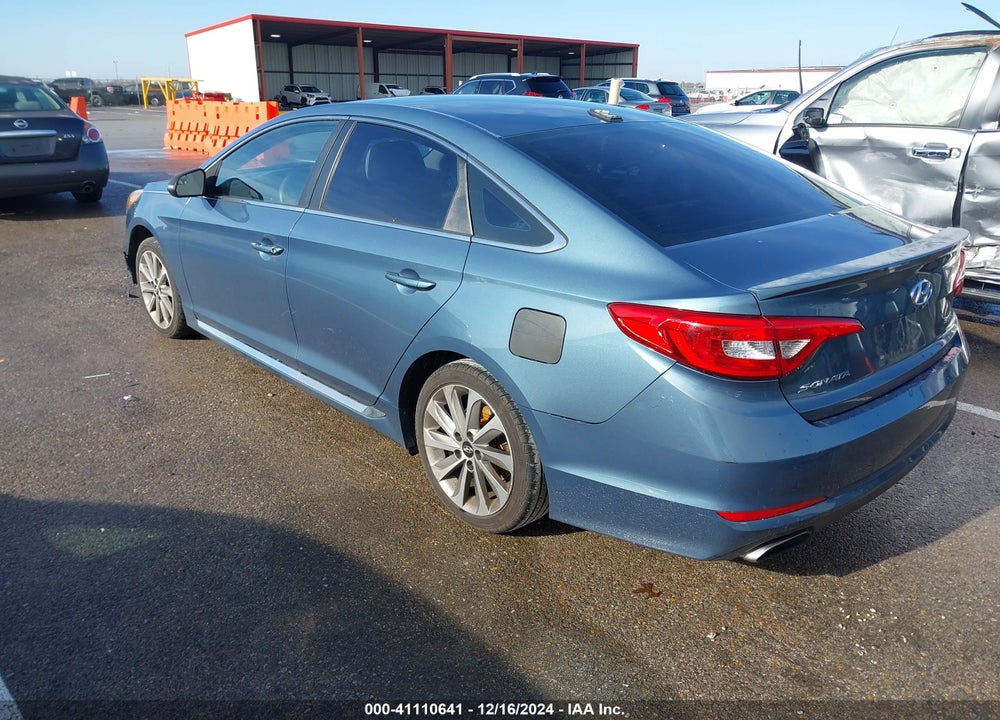 2015 HYUNDAI SONATA SPORT VIN: 5NPE34AF3FH107398