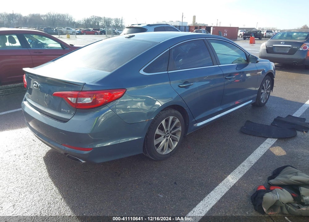 2015 HYUNDAI SONATA SPORT VIN: 5NPE34AF3FH107398