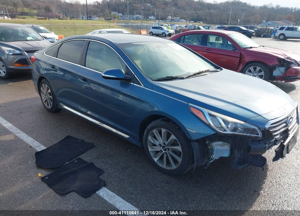 2015 HYUNDAI SONATA SPORT VIN: 5NPE34AF3FH107398