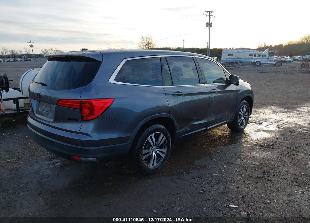 2016 HONDA PILOT EX-L VIN: 5FNYF6H63GB098689