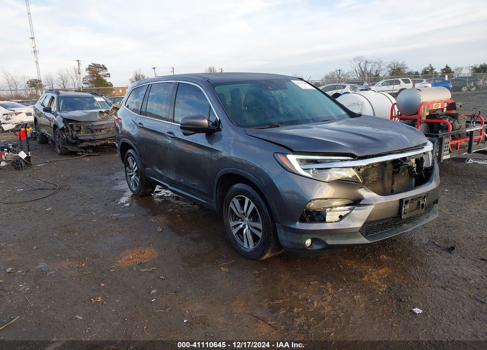 2016 HONDA PILOT EX-L VIN: 5FNYF6H63GB098689