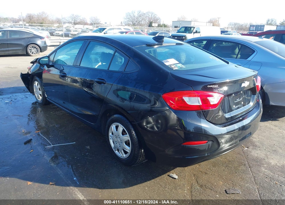 2017 CHEVROLET CRUZE LS AUTO VIN: 1G1BC5SMXH7226524