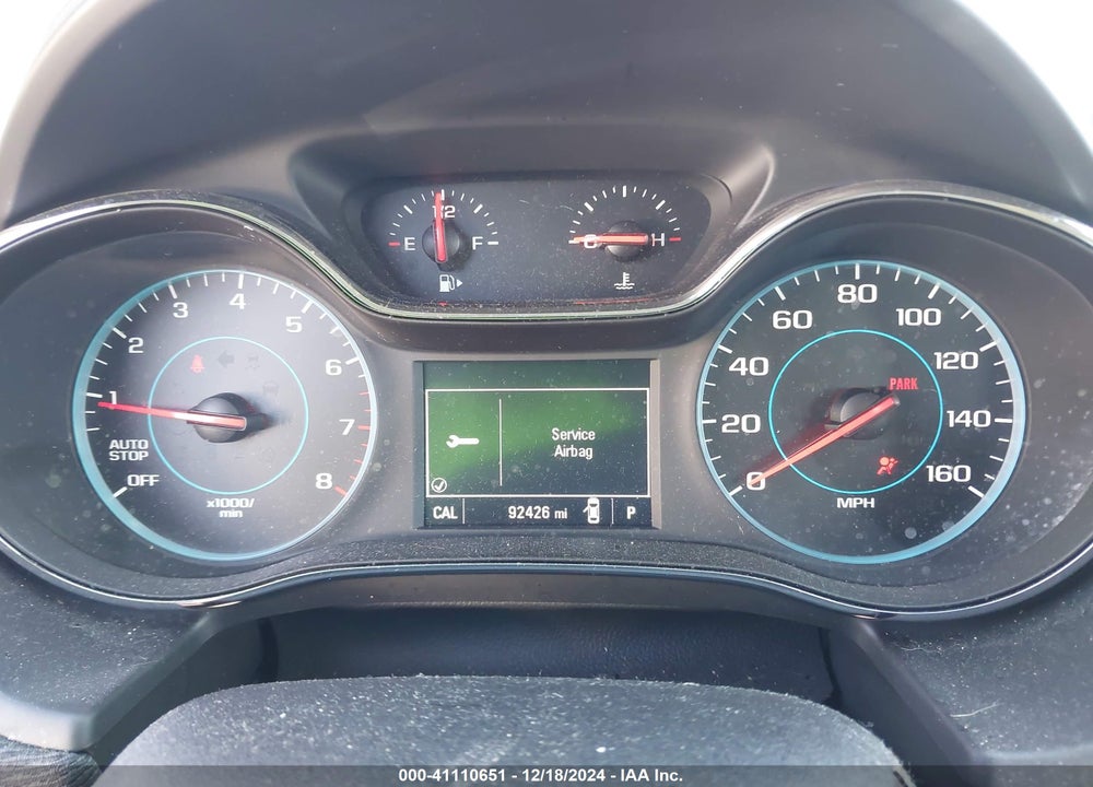 2017 CHEVROLET CRUZE LS AUTO VIN: 1G1BC5SMXH7226524