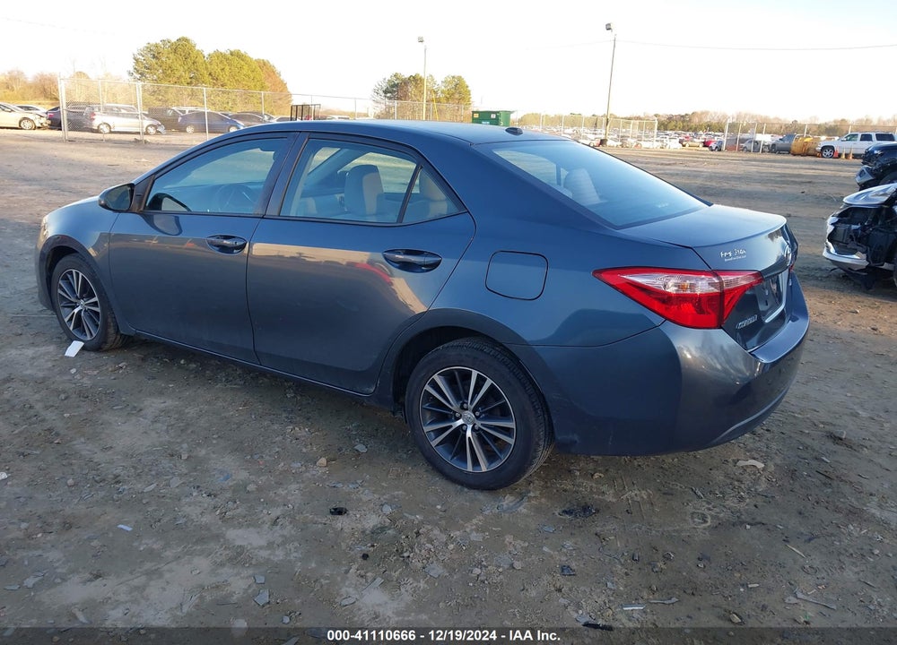 2017 TOYOTA COROLLA L/LE/XLE/SE/XSE VIN: 2T1BURHE3HC961565