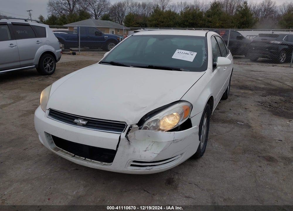 2007 CHEVROLET IMPALA LT VIN: 2G1WT58K379298752