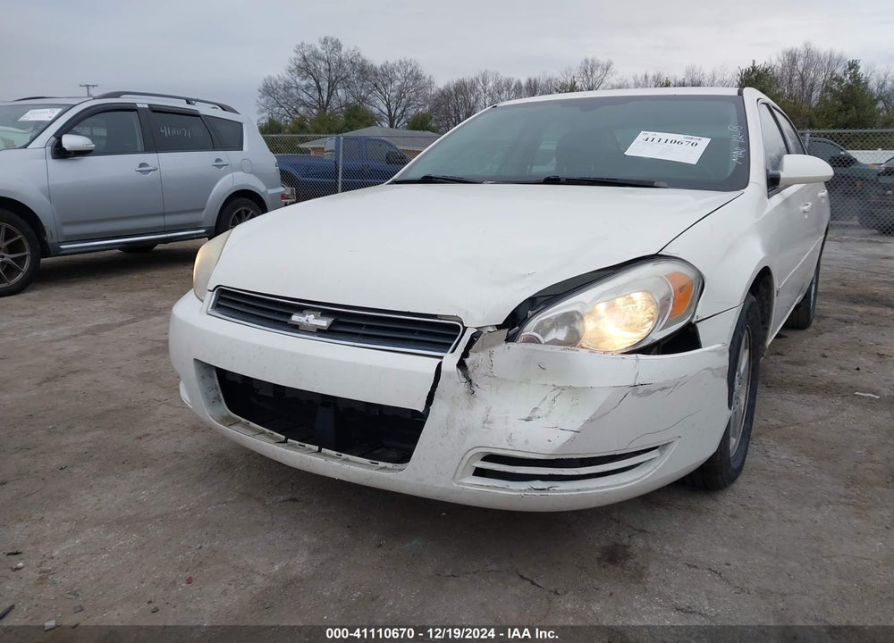 2007 CHEVROLET IMPALA LT VIN: 2G1WT58K379298752