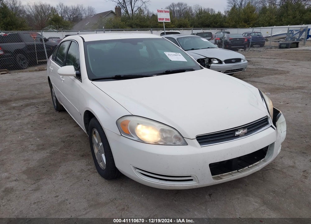 2007 CHEVROLET IMPALA LT VIN: 2G1WT58K379298752