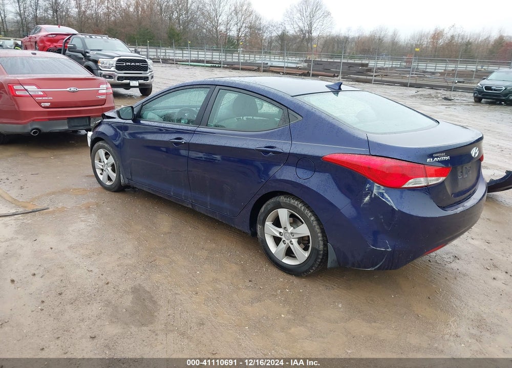 2013 HYUNDAI ELANTRA GLS VIN: 5NPDH4AE8DH386008