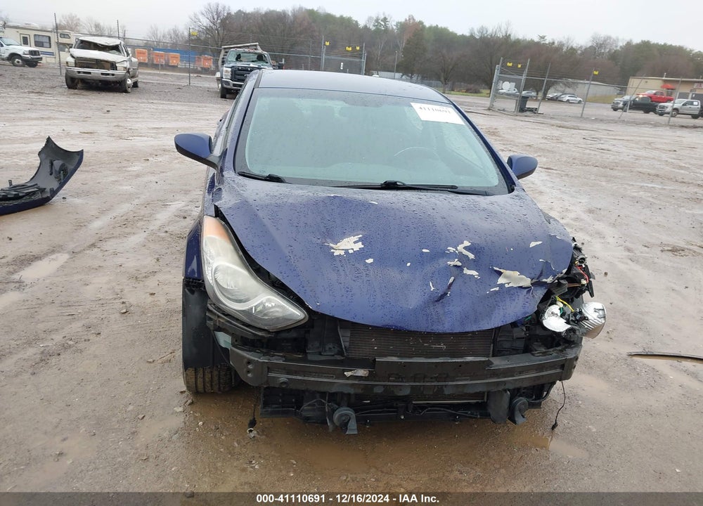 2013 HYUNDAI ELANTRA GLS VIN: 5NPDH4AE8DH386008