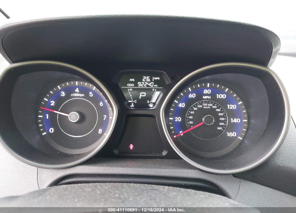 2013 HYUNDAI ELANTRA GLS VIN: 5NPDH4AE8DH386008