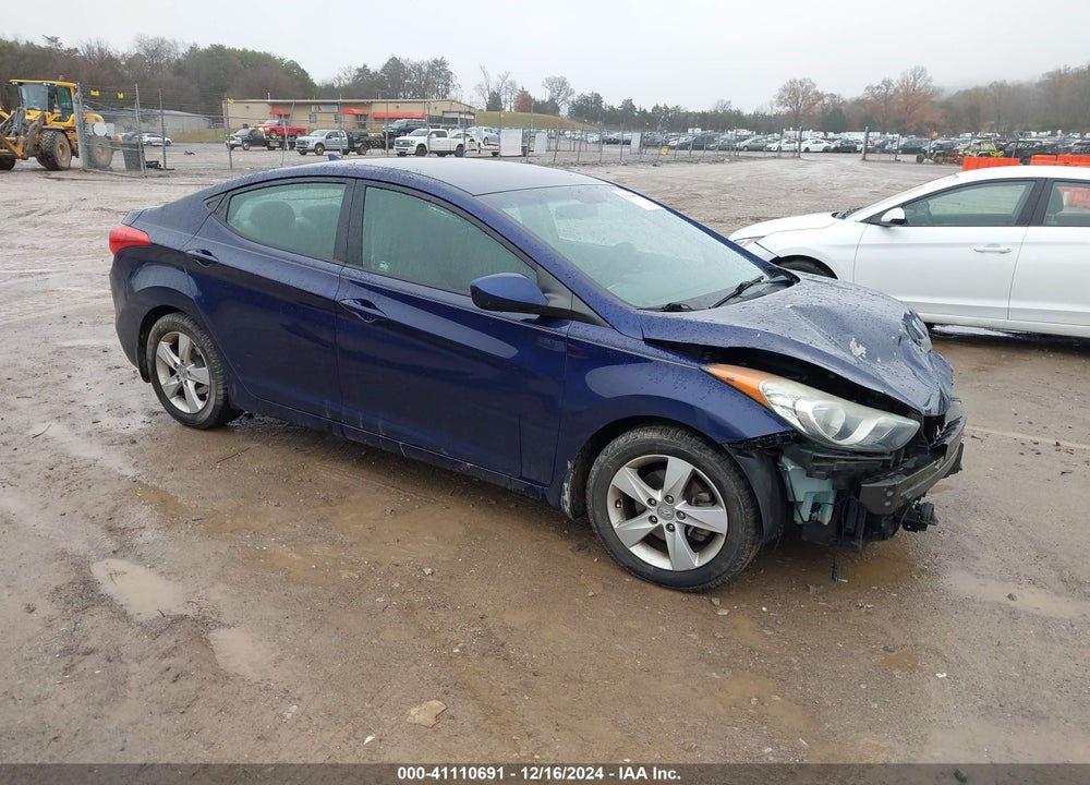 2013 HYUNDAI ELANTRA GLS VIN: 5NPDH4AE8DH386008