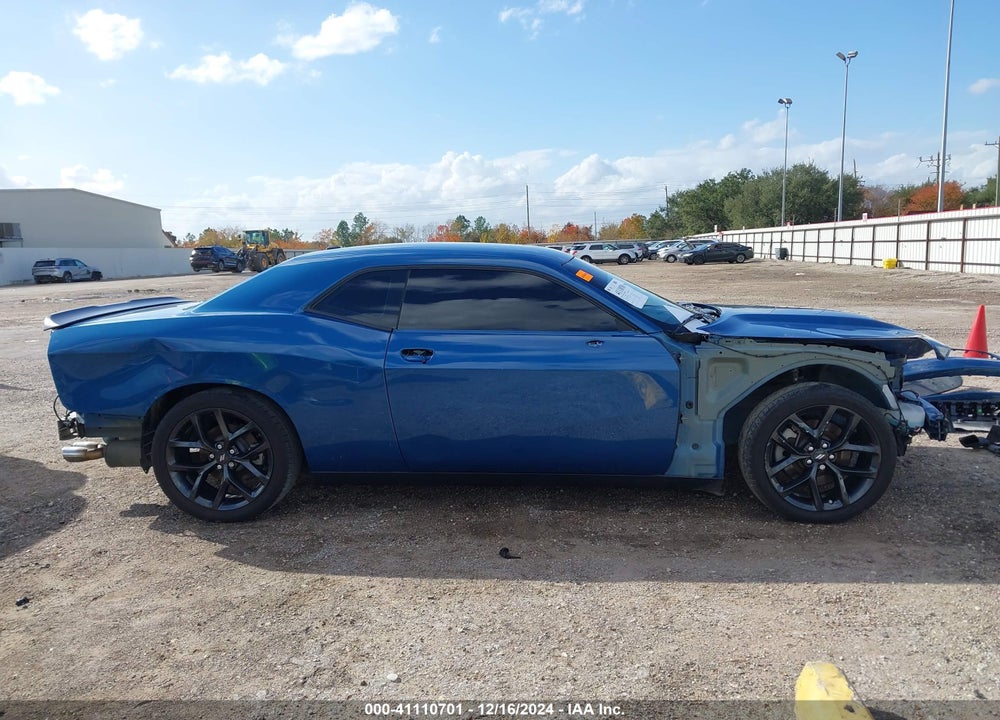 2022 DODGE CHALLENGER R/T VIN: 2C3CDZBT8NH112873