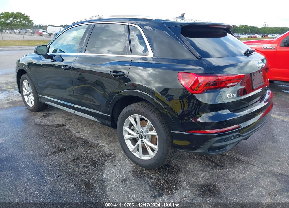 2025 AUDI Q3 PREMIUM 45 TFSI S LINE QUATTRO TIPTRONIC VIN: WA1DECF32S1005665