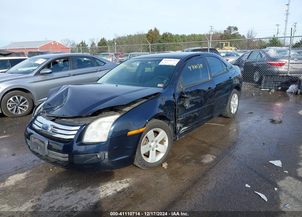 2008 FORD FUSION VIN: 3FAHP07Z28R251543