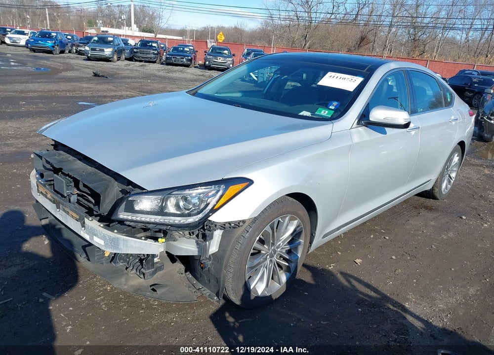 2017 GENESIS G80 VIN: KMHGN4JE7HU178182