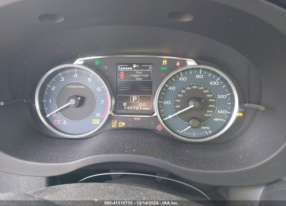 2016 SUBARU CROSSTREK 2.0I LIMITED VIN: JF2GPANCXGH311208
